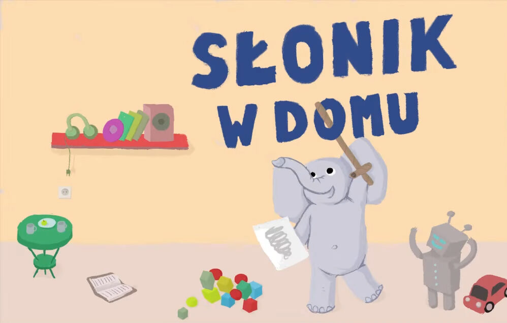 Słonik w domu